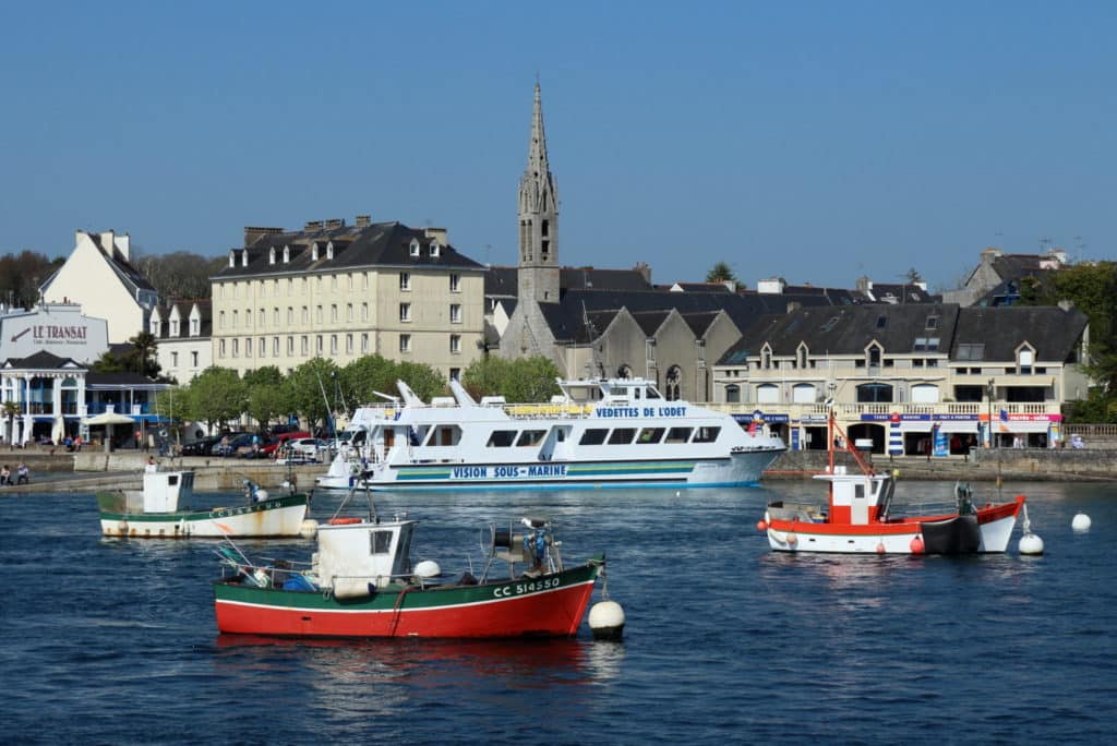 Bénodet sur la riviera bretonne
